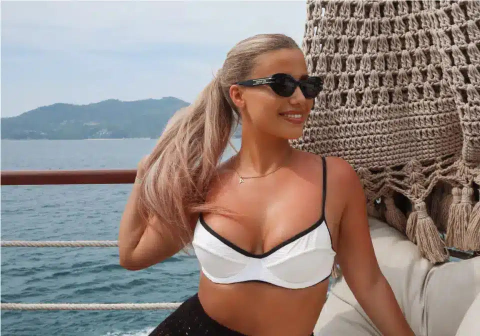 „Ich habe immer einen Glanz in meiner Haut und werde schneller braun“