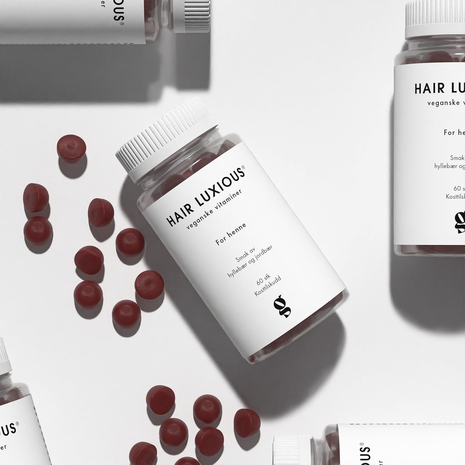 Hår luksuriøst for Henne Gummies