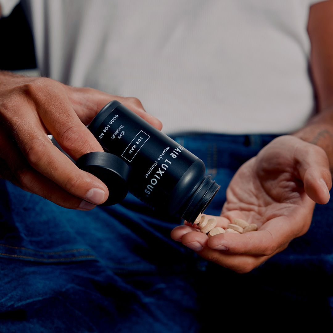 Hår luksuriøst for Han